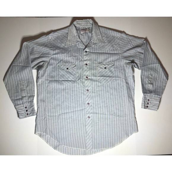 Wrangler Permanent Press Long Tails Single Needle Tailoring Long Sleeve XXL - Picture 1 of 13